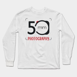 50 mm Photography Long Sleeve T-Shirt